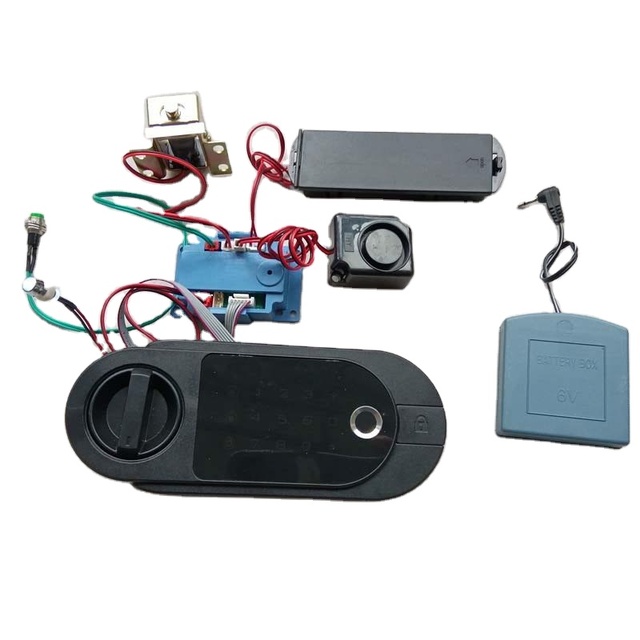 Biometric Fingerprint Electronic Smart Cabinet Lock Touch Screen Digital Keypad Code Entry for Safe Box