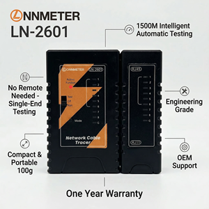 Probador RJ45 de un Solo Extremo sin Falsas Alarmas, Alta Precisión, Protección IP54, 1 Año de Garantía para Entornos Eléctricos Ruidosos - Product Image 5