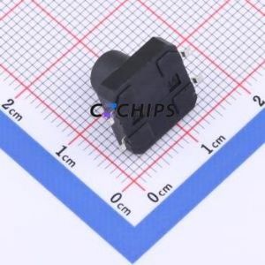 TSF002A10026A Tactile <b>Switch</b> SMD <b>Switch</b> Round Button 2.6N Vertical Mount 12mm - Product Image 2