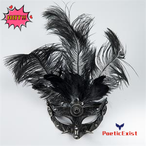 Poeticexist divertido LED media cara Halloween Festival veneciano Eyemask Sexy Punk fiesta máscara mascarada carnaval disfraz para mujeres - Product Image 2