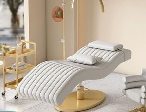 K Modern Luxury Beauty Salon Massage Table Cosmetic Facial Spa <b>Bed</b> <b>Reclining</b> - Product Image 3