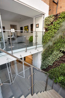 CBMMart escalier flottant main courante moderne en acier inoxydable 304 poli marbre pour marches d'escalier
