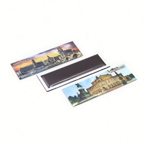 Hot Selling Customized Nostalgic Printing Refrigerator Tourist Photo Souvenir Metal <b>Fridge</b> Magnets - Product Image 4