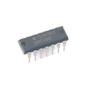 Circuito integrado IC nuevo, proveedor profesional de BOM, en stock, CD40106BE - Product Image 1
