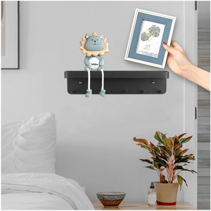 Lối vào nhà Treo Kim Loại lưu trữ Kệ tổ chức Giá móc chìa khóa chủ tường móc áo - Product Image 3