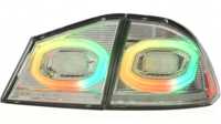 Haute qualité Auto RGB feux arrière voiture feu arrière Led pour Honda pour Civic FD2 RGB feux arrière 2005-2012