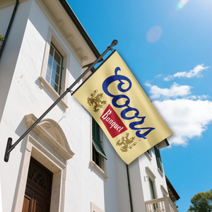 Bandera <span class=keywords><strong>Coors</strong></span> Banquet de 3x5 pies, Doble Cara, para Exteriores, Decoración para Bares, Garajes y Cuartos de Hombre, OEM ODM - Product Image 3