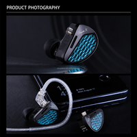 Écouteurs audiophiles haut de gamme KZ Sonata X, 14 transducteurs BA, haute fidélité, moniteur musical, coque en métal et résine, casque filaire 3,5 mm