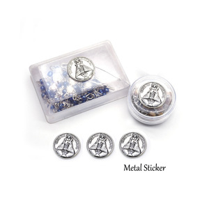 Plastic <b>Box</b> Metal Sheet Round 2x3.5cm Virgen De Covadonga Jewelry Storage Container - Product Image 5