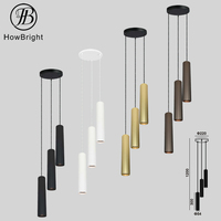 Support de lampe en aluminium suspendu intérieur populaire DIY GU10 combinable avec un pendentif décoratif à abat-jour différent