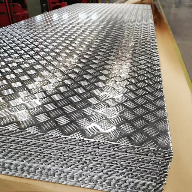 Lámina de aluminio corrugado con relieve de estuco de O-H112 personalizado para la industria de la decoración