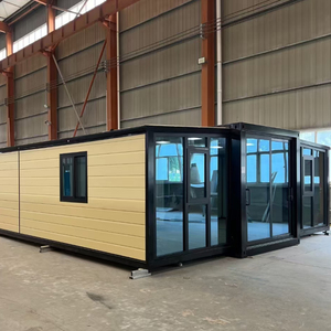 Nhà tiền chế 20ft 30ft 40ft, ngôi nhà nhỏ với 2 phòng ngủ, 1 PHÒNG TẮM và ban công mái tam giác nhà bếp di động - Product Image 4