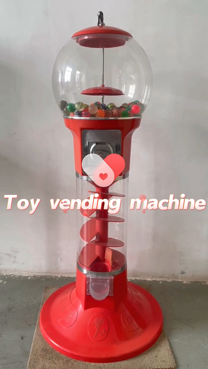 Toy Vending Machine With Free Standing Coin Payment for Toy Shop ...