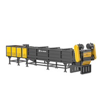 Trituradora de Tubos TerruMash con Motor para Paletas y Plásticos PP/PE/ABS/PS, Potencia de 55+55 kW, 1 Año de Garantía