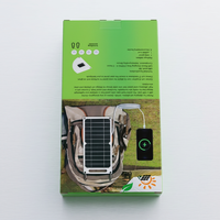 Chargeur solaire pliable 5V 6W pour le camping en plein air, la randonnée, les situations d'urgence, sortie USB, batterie externe, sac pliable, chargeur portable