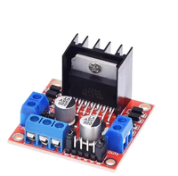 Module de carte de commande de moteur L298N, moteur pas à pas CC, accessoires pour voiture intelligente, robot, 298