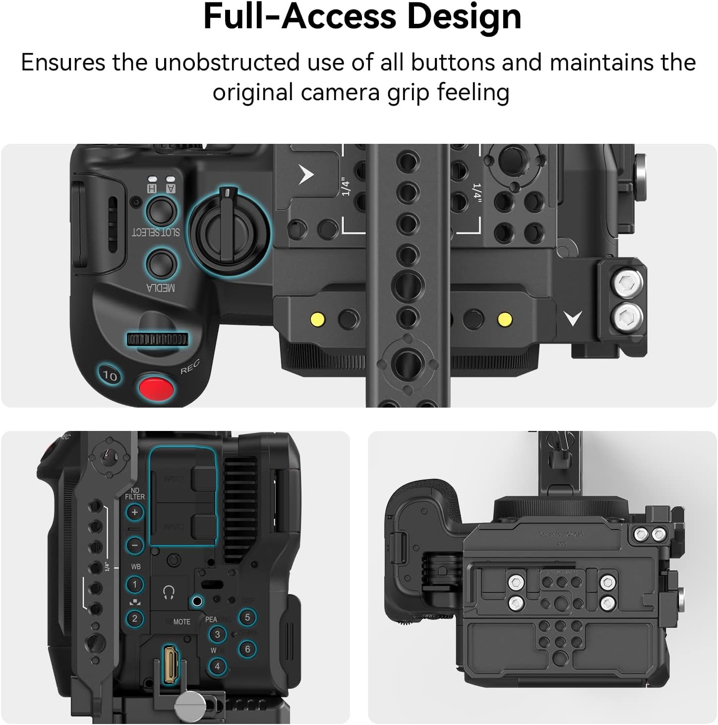 Smallrig Camera Cage Handheld Kit for EOS C70 - 3899