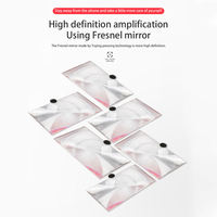 Loupe d'écran mobile en acrylique grande taille 10/12 pouces, amplificateur vidéo HD, pour rangement sur étagère, cuisine, salle de bain