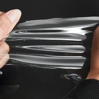 Film PVC souple transparent super clair, écologique, imperméable, de 0,1 à 6 mm, en rouleau, pour l'emballage des sacs