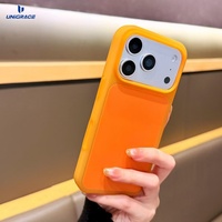 Coque de téléphone en silicone pour iPhone, coques de téléphone design en gros, coques de luxe en silicone liquide pour 17 Pro Max