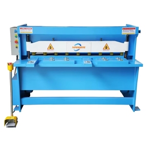 Nhà máy trực tiếp điện Kim loại máy cắt cho thép tấm cắt thủy lực với cần thiết PLC bơm bánh răng thành phần động cơ - Product Image 4