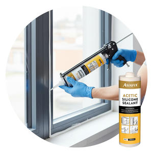 Vente en gros de colle silicone transparente toutes <span class=keywords><strong>saisons</strong></span> pour mastic acétique pâte à calfeutrer pour vitres à base de caoutchouc colle d'étanchéité pour remplissage des interstices - Product Image 3