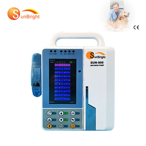 Portable 4,3 pulgadas LED pantalla Animal humano <span class=keywords><strong>IV</strong></span> bomba de infusión médica para hospital - Product Image 1
