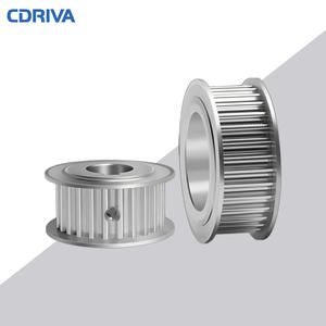 Polea de distribución HTD 5M de aluminio, acero y hierro fundido Cdriva, polea de transmisión con 12, 14, 15, 16, 18, 20, 21, 22 dientes - Product Image 1