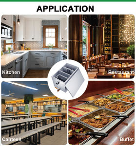 Trampa colectora de grasa de acero inoxidable de diseño moderno Separador de aceite y agua duradero Trampa de grasa - Product Image 4