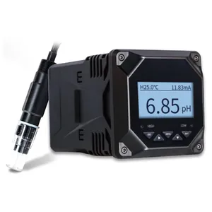 Pengendali pH meter online industri ORP/pH penganalisa pemancar detektor Monitor alat ukur