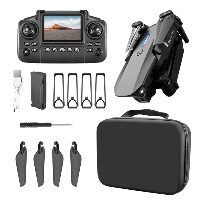 2025 E88 Pro MAX Cheap Drones E99 PRO MAX Beginner Droni Wide Angle Dual Camera 1080P WiFi FPV RC Toy Drone With Remote Screen