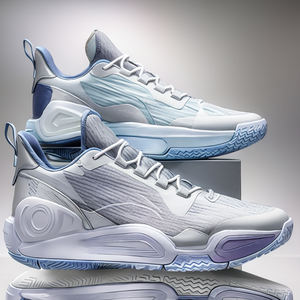 Nuevas Zapatillas de Baloncesto para Parejas, Hombre y Mujer, Transpirables, Color Rojo Rosa, Deportivas Casuales - Product Image 4