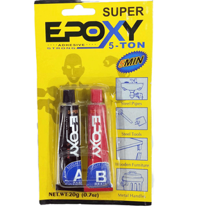 Adhesivo Epóxico MIBAO <span class=keywords><strong>Antonio</strong></span> de Acero, Secado en 4 Minutos, Tarjeta Amarilla, Pegamento Epóxico - Product Image 2