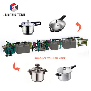 Ligne de moulage automatique de production d'ustensiles de cuisine en acier inoxydable Machines de forgeage des métaux