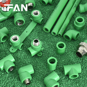 IFAN OEM Colors PPR Fittings Plumbing Materials Pipe Plastic PPR Pipe Fittings For Water Supply
