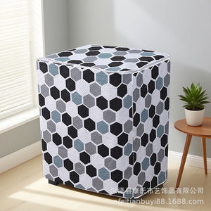 Housse de machine à laver Xi Liu 80x46x83 cm, imperméable et anti-poussière, pour lave-linge automatique à chargement par le haut, style moderne - Product Image 3