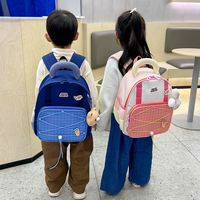 Mochila Infantil de Dibujos Animados, Ligera, de Nailon Impermeable, con Malla Transpirable y Correas Ajustables