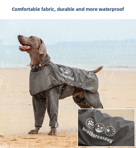 Impermeable <span class=keywords><strong>para</strong></span> Perros de Raza Grande, 4 Patas, Reflectante, Resistente al Viento, <span class=keywords><strong>para</strong></span> Pastor Alemán, <span class=keywords><strong>Husky</strong></span>, 4 Colores - Product Image 3