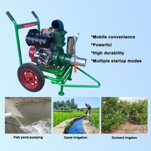 Pompe à eau diesel résistante à la corrosion, 3 pouces, pour l'irrigation agricole, les terres agricoles, les vergers - Product Image 6