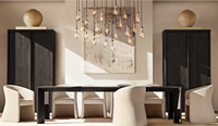 Lustre suspendu de luxe, modèle rectangulaire Rain 54, pour salon et salle à manger, design moderne, produit phare de notre usine.