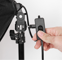 Kit d'Éclairage de Studio avec Deux Softbox Octogonales de 70 cm, Lampes LED 85W-150W pour Photographie Professionnelle