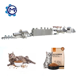 2000kg/h Automatic High Protein Kibbles Cat Dog Pet Food Processing Equipment Line for Hounds Pet Food Production - Product Image 1