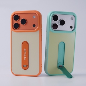 Coques de téléphone magnétiques mates en gros pour iPhone 17 15 16 Pro Max avec protection à 360° °   Coque antichoc pour manette de jeu avec boutons tactiles IA - Product Image 3