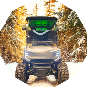 Mini voiturette de golf électrique au lithium 6 places 5000W à prix compétitifs - Product Image 6