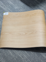 Selbstklebende Holzmuster-Küchen- und Badezimmerbodenmatte PVC Wasserdichter Selbstklebender Bodenbelag für Innendekoration