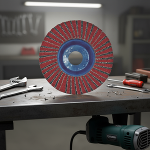 Disque à lamelles en corindon Ttake 115x22 mm, grain 80, pour ponçage - Product Image 3