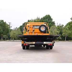 4X2 Diesel 3-5 Ton <b>Flatbed</b> Wrecker Tow <b>Truck</b> | Light Duty Road Rescue Vehicle Recovery <b>Truck</b> - Product Image 2