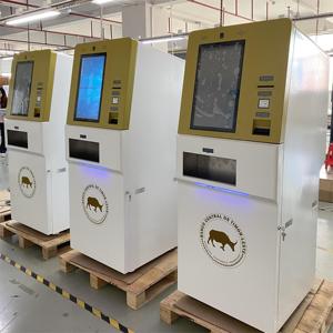 2 en 1 moneda en efectivo cambio de moneda extranjera Cajero Automático autoservicio quiosco de pago con impresora recicladora de efectivo - Product Image 5