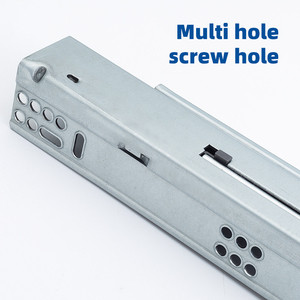 Undermount trượt cho ngăn kéo 3 lần mềm đóng Hidden trượt một phần mở rộng trượt với xử lý - Product Image 2