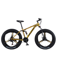 Vélo VTT Neige Homme à Pneus Larges 26 Pouces, 21 Vitesses, Achat en Gros Promotion